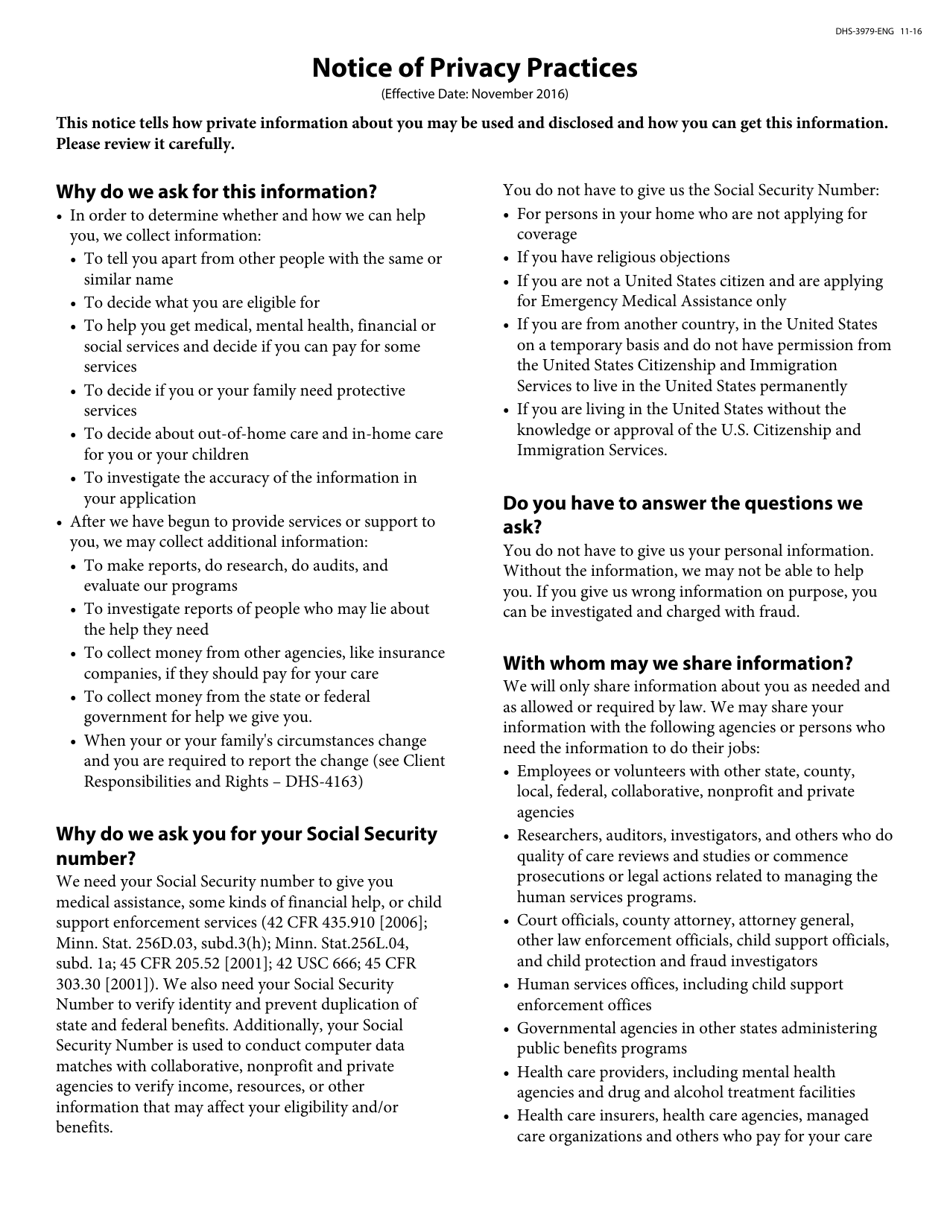 Form DHS-5223-ENG Combined Application Form - Minnesota, Page 13