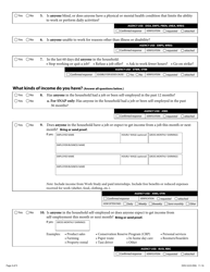 Form DHS-5223-ENG Combined Application Form - Minnesota, Page 6