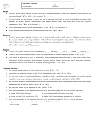 Form MDHS-EA-900 Temporary Assistance for Needy Families (TANF) Application Supplemental Nutrition Assistance Program (Snap) Application - Mississippi, Page 2