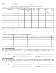 Form MDHS-EA-900 Temporary Assistance for Needy Families (TANF) Application Supplemental Nutrition Assistance Program (Snap) Application - Mississippi, Page 3
