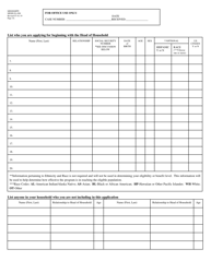 Form MDHS-EA-900 Temporary Assistance for Needy Families (TANF) Application Supplemental Nutrition Assistance Program (Snap) Application - Mississippi, Page 6