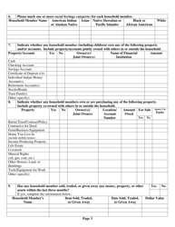 Form DPHHS-HCS-252 Supplemental Nutrition Assistance Program (Snap) Application - Montana, Page 5
