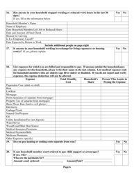 Form DPHHS-HCS-252 Supplemental Nutrition Assistance Program (Snap) Application - Montana, Page 8