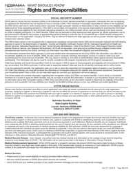 Form EA-117 Application for Economic Assistance Benefits - Nebraska, Page 18