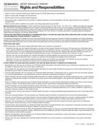 Form EA-117 Application for Economic Assistance Benefits - Nebraska, Page 19