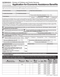 Form EA-117 Application for Economic Assistance Benefits - Nebraska, Page 4