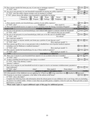 Form 2993-EG Application for Assistance - Nevada, Page 10