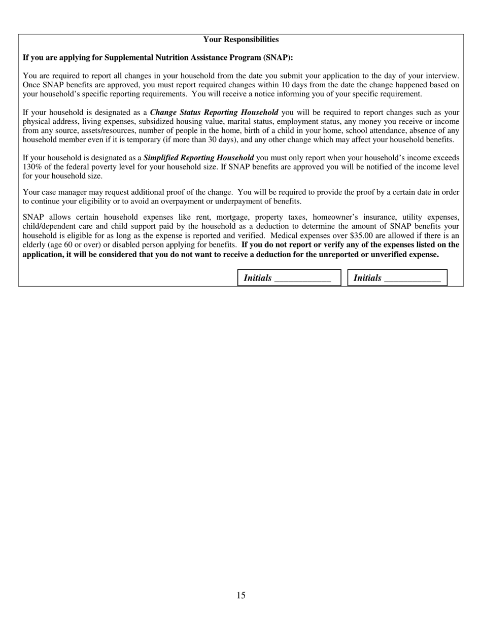 Form 2993-EG Application for Assistance - Nevada, Page 15