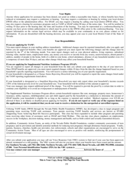 Form 2993-EG Application for Assistance - Nevada, Page 19
