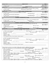 Form 2993-EG Application for Assistance - Nevada, Page 6