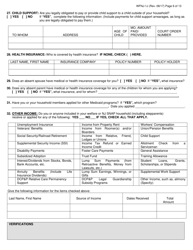 Form WFNJ-1J Application and Affidavit for Public Assistance - New Jersey, Page 6