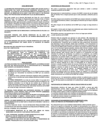 Formulario WFNJ-1J Solicitud Y Declaracion Jurada Para Asistencia Publica - New Jersey (Spanish), Page 10