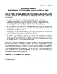 Formulario WFNJ-1J Solicitud Y Declaracion Jurada Para Asistencia Publica - New Jersey (Spanish), Page 13