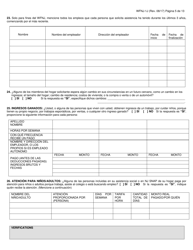 Formulario WFNJ-1J Solicitud Y Declaracion Jurada Para Asistencia Publica - New Jersey (Spanish), Page 5
