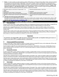 Formulario HSD100 Solicitud Para Asistencia - New Mexico (Spanish), Page 15