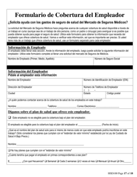 Formulario HSD100 Solicitud Para Asistencia - New Mexico (Spanish), Page 17