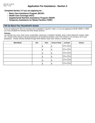 Form SFN405 Application for Assistance - North Dakota, Page 13