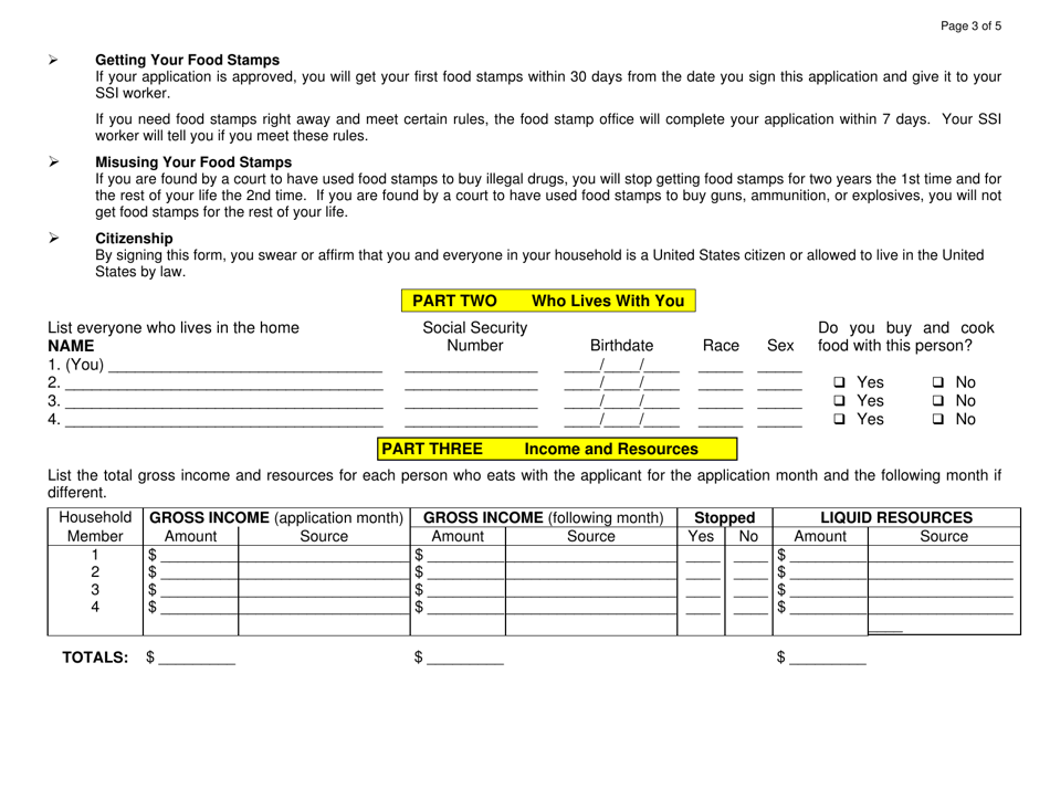 Form DSS8207SSI Fill Out, Sign Online and Download Fillable PDF