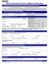 Form JFS07200 Application for Cash, Food, or Medical Assistance - Ohio, Page 3