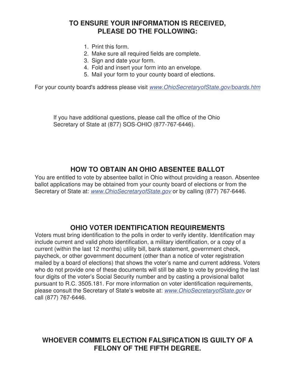 Form JFS07200 Application for Cash, Food, or Medical Assistance - Ohio, Page 8