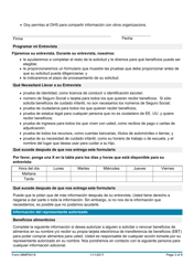 Formulario 08MP001S Solicitud De Beneficios - Oklahoma (Spanish), Page 3