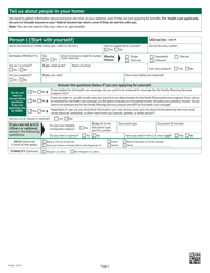 Form PA600 Application for Benefits - Pennsylvania, Page 6