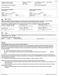 Formulario DHS-2 Solicitud De Asistencia - Rhode Island (Spanish), Page 28