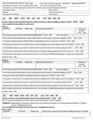 Form DHS-2 Application for Assistance - Rhode Island, Page 11