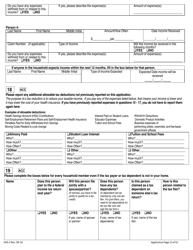 Form DHS-2 Application for Assistance - Rhode Island, Page 15
