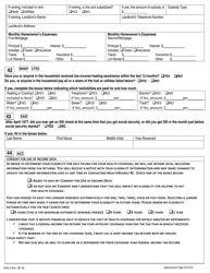 Form DHS-2 Application for Assistance - Rhode Island, Page 28