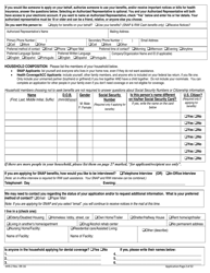 Form DHS-2 Application for Assistance - Rhode Island, Page 6