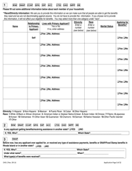 Form DHS-2 Application for Assistance - Rhode Island, Page 7