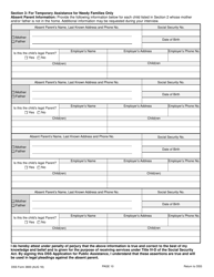 DSS Form 3800 Application for the Fi Program, Snap Program and Refugee Assistance (Ra) Program - South Carolina, Page 10