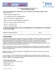 DSS Form 3800 Application for the Fi Program, Snap Program and Refugee Assistance (Ra) Program - South Carolina, Page 13