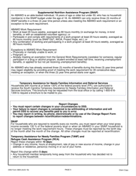 DSS Form 3800 Application for the Fi Program, Snap Program and Refugee Assistance (Ra) Program - South Carolina, Page 5
