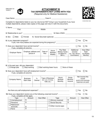 Form DWS-ESD61APP Application for Snap, Financial Assistance, Child Care, and Medical Assistance - Utah, Page 19