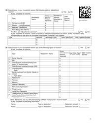 Form DWS-ESD61APP Application for Snap, Financial Assistance, Child Care, and Medical Assistance - Utah, Page 6