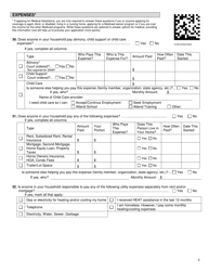Form DWS-ESD61APP Application for Snap, Financial Assistance, Child Care, and Medical Assistance - Utah, Page 8