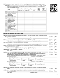 Form DWS-ESD61APP Application for Snap, Financial Assistance, Child Care, and Medical Assistance - Utah, Page 9