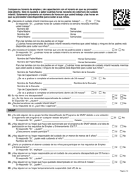 Formulario DWS-ESD61APP-SP &quot;Solicitud Para Beneficios De Snap, Financiera, De Cuidado Infantil Y Medica&quot; - Utah (Spanish), Page 12