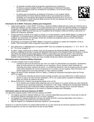 Formulario DWS-ESD61APP-SP &quot;Solicitud Para Beneficios De Snap, Financiera, De Cuidado Infantil Y Medica&quot; - Utah (Spanish), Page 2