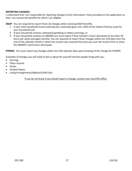 Form DFS100 Application for Assistance - Wyoming, Page 17