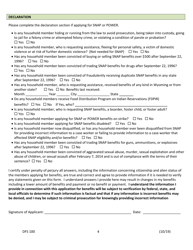Form DFS100 Application for Assistance - Wyoming, Page 4