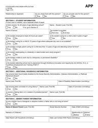 Form F-16019B Foodshare Wisconsin Application - Wisconsin, Page 3