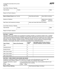 Form F-16019B Foodshare Wisconsin Application - Wisconsin, Page 4