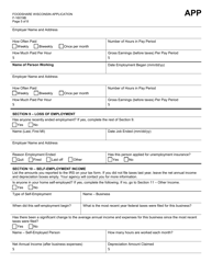 Form F-16019B Foodshare Wisconsin Application - Wisconsin, Page 5