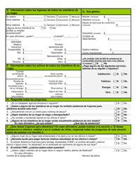 BFA Formulario 800 Solicitud De Asistencia - New Hampshire (Spanish), Page 5