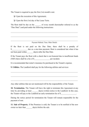 Residential Lease Agreement Template - Alabama, Page 3