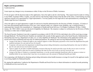 Form MED4 (06-3863) Application for Adults and Children With Long Term Care Needs - Alaska, Page 7