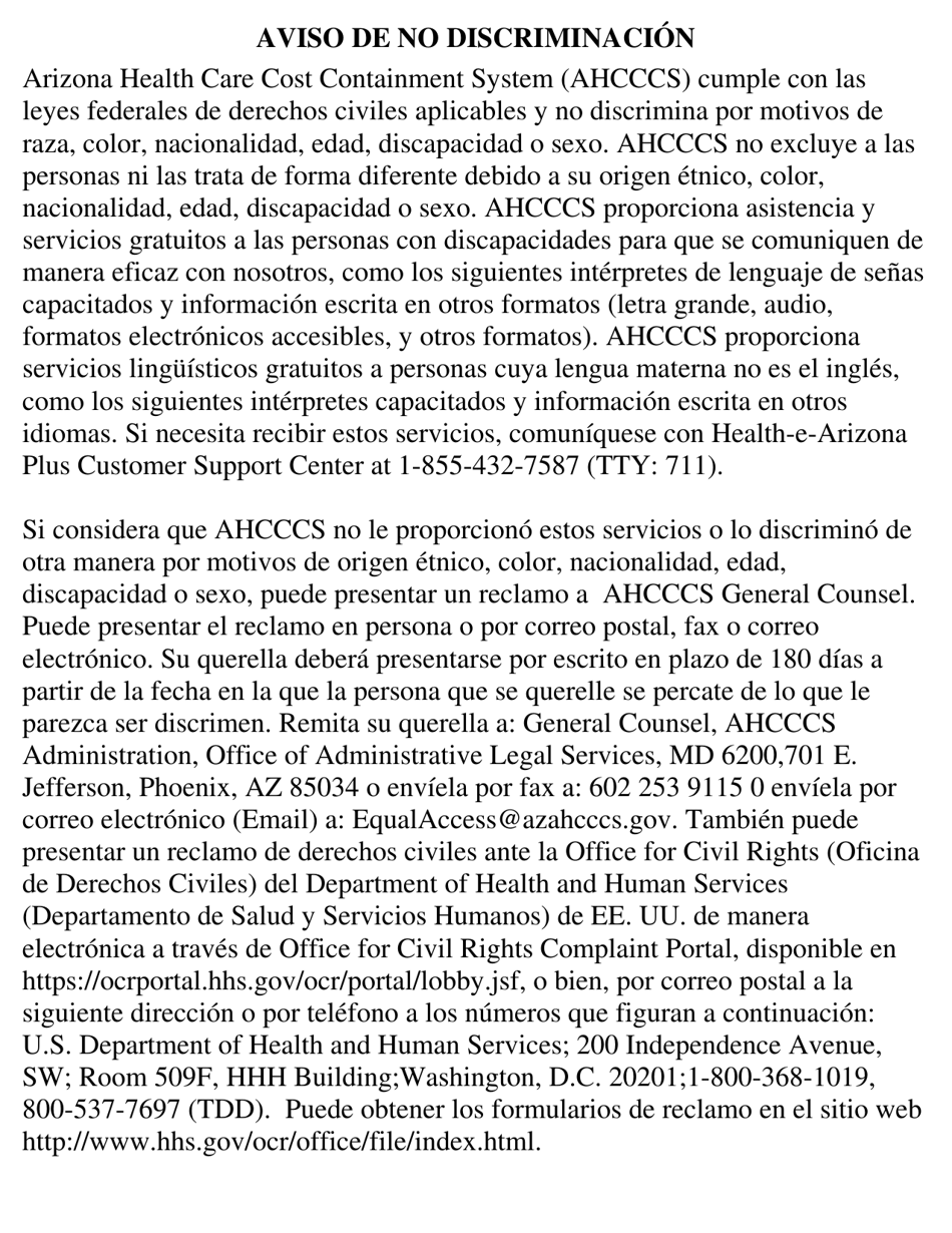 Form DE-103 Application for Ahcccs Health Insurance and Medicare Savings Programs - Arizona, Page 16